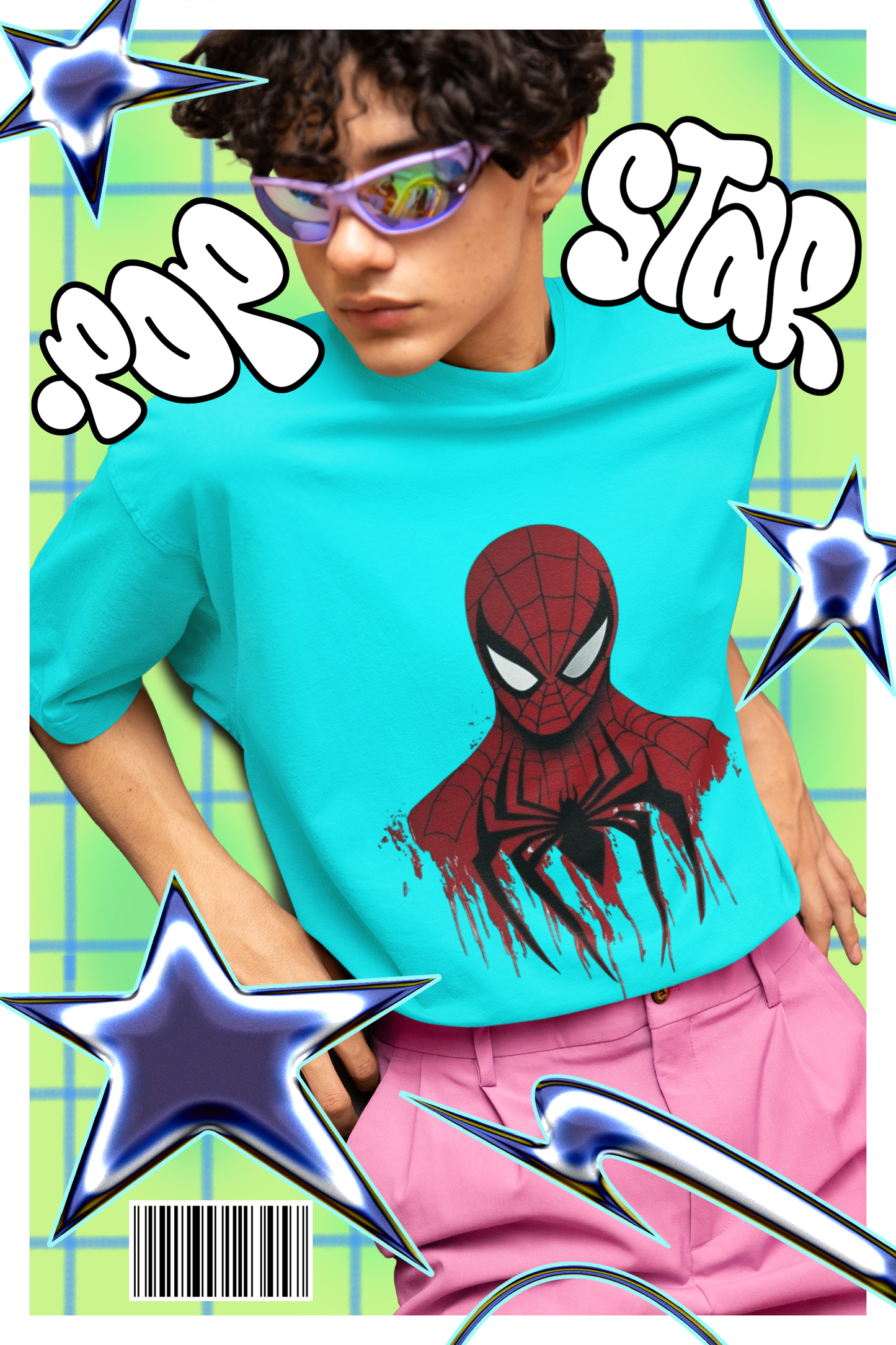 Classic Oversized Spider Man Stylish T-Shirt