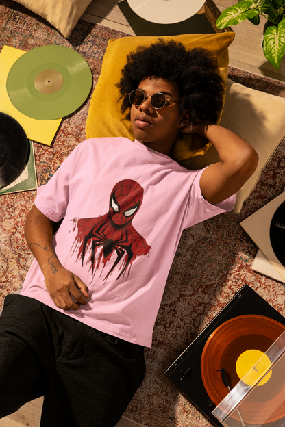 Classic Oversized Spider Man Stylish T-Shirt