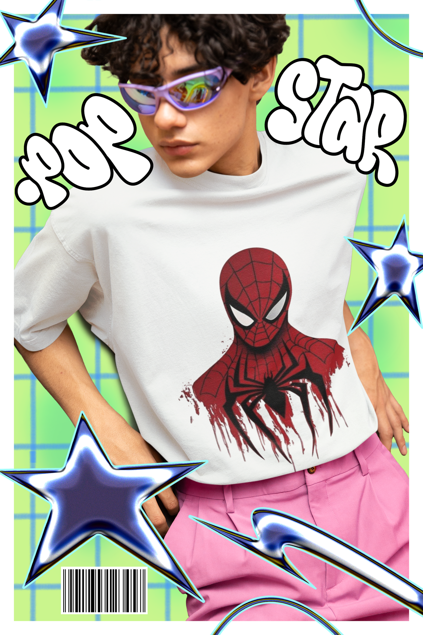 Classic Oversized Spider Man Stylish T-Shirt